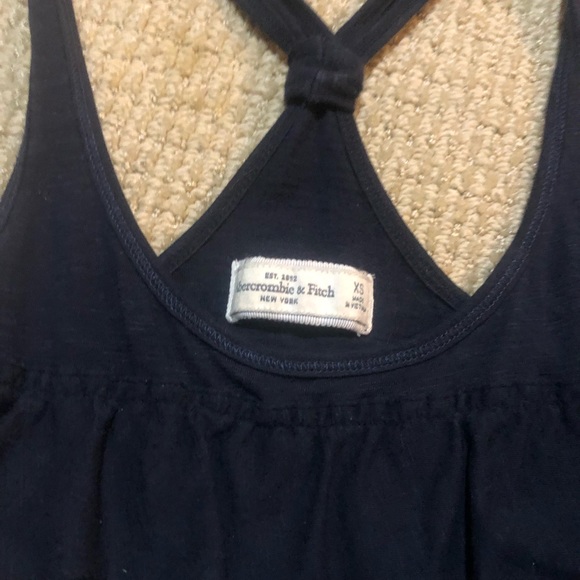 Abercrombie & Fitch Ruffle Razor Back Tank - Picture 2 of 5